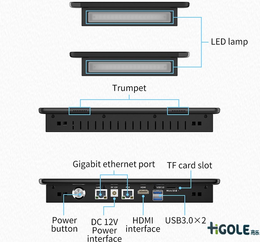 10寸工業平板電腦